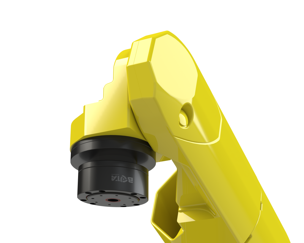 PixONE sensor mounted on an industrial robot